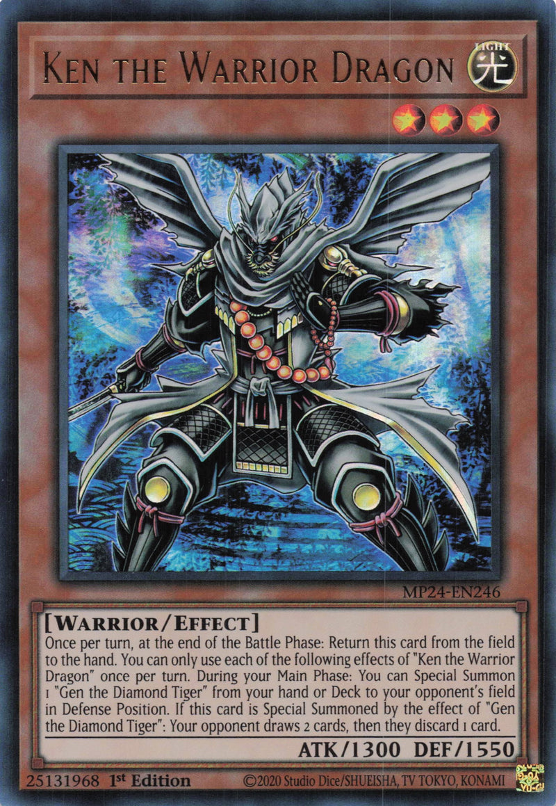 MP24-EN246 - Ken The Warrior Dragon - Ultra Rare - - MP24