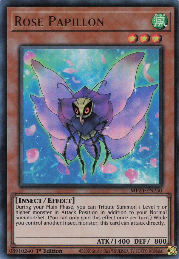 MP24-EN250 - Rose Papillon - Ultra Rare - - MP24