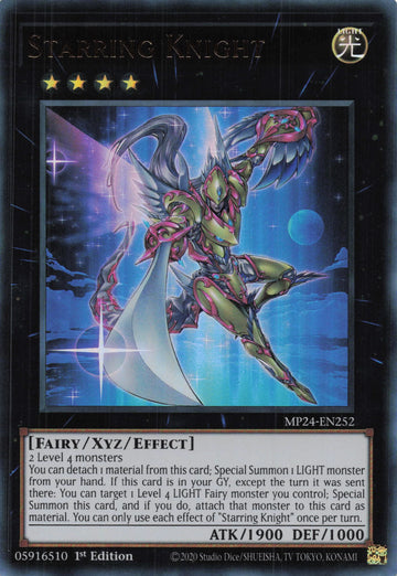 MP24-EN252 - Starring Knight - Ultra Rare - 25th Anniversary Tin: Dueling Mirrors
