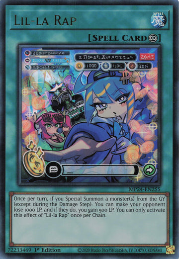MP24-EN255 - Lil-la Rap - Ultra Rare - 25th Anniversary Tin: Dueling Mirrors
