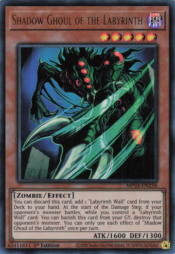 MP24-EN258 - Shadow Ghoul of the Labyrinth - Ultra Rare - 25th Anniversary Tin: Dueling Mirrors