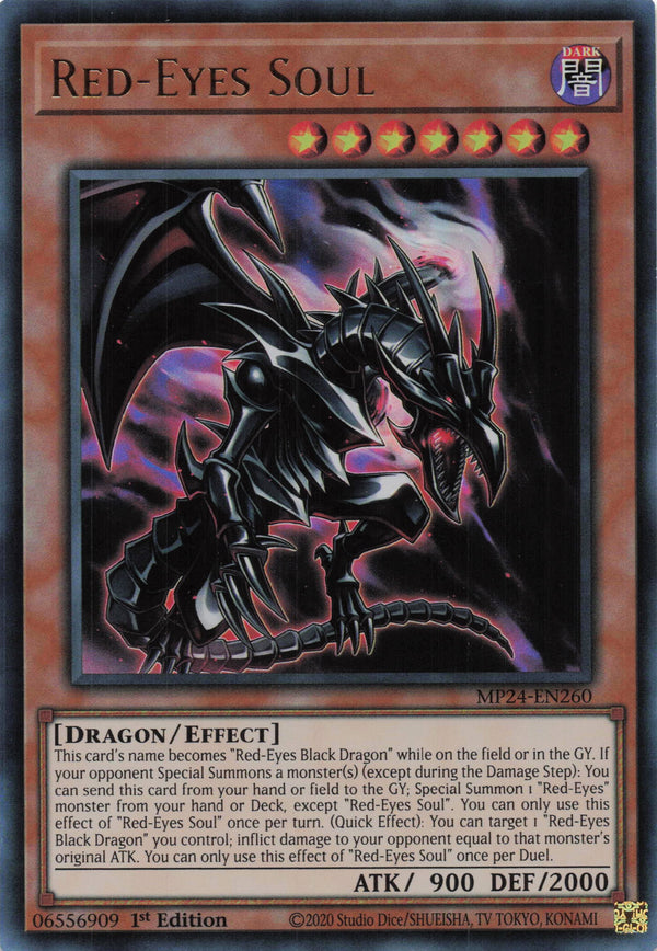 MP24-EN260 - Red-Eyes Soul - Ultra Rare - - MP24