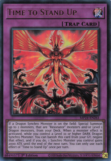 MP24-EN261 - Time to Stand Up - Ultra Rare - 25th Anniversary Tin: Dueling Mirrors