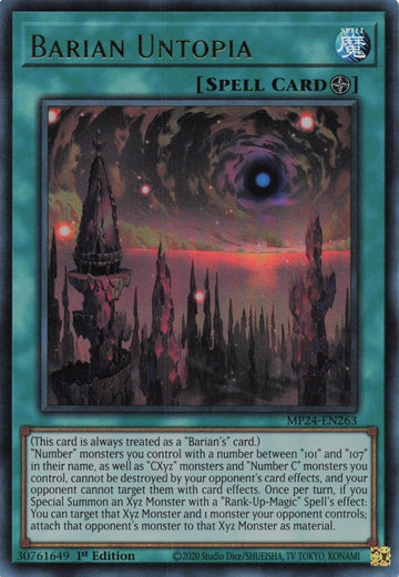 MP24-EN263 - Barian Untopia - Ultra Rare - 25th Anniversary Tin: Dueli