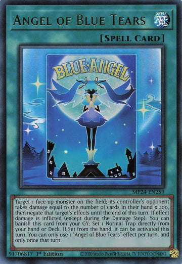 MP24-EN269 - Angel of Blue Tears - Ultra Rare - 25th Anniversary Tin: Dueling Mirrors