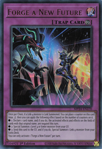 MP24-EN270 - Forge a New Future - Ultra Rare - 25th Anniversary Tin: Dueling Mirrors