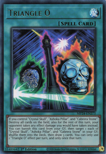 MP24-EN273 - Triangle O - Ultra Rare - 25th Anniversary Tin: Dueling Mirrors