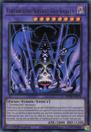 MP24-EN276 - Earthbound Servant Geo Kraken - Ultra Rare - 25th Anniversary Tin: Dueling Mirrors