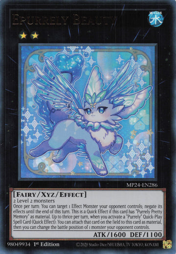 MP24-EN286 - Epurrely Beauty - Ultra Rare - 25th Anniversary Tin: Dueling Mirrors