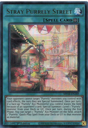 MP24-EN289 - Stray Purrely Street - Ultra Rare - 25th Anniversary Tin: Dueling Mirrors
