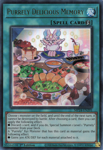 MP24-EN291 - Purrely Delicious Memory - Ultra Rare - 25th Anniversary Tin: Dueling Mirrors