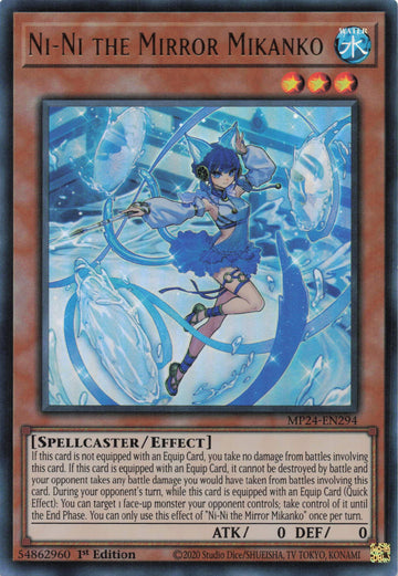 MP24-EN294 - Ni-Ni the Mirror Mikanko - Ultra Rare - 25th Anniversary Tin: Dueling Mirrors
