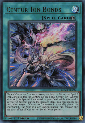 MP24-EN300 - Centur-Ion Bonds - Ultra Rare - 25th Anniversary Tin: Dueling Mirrors
