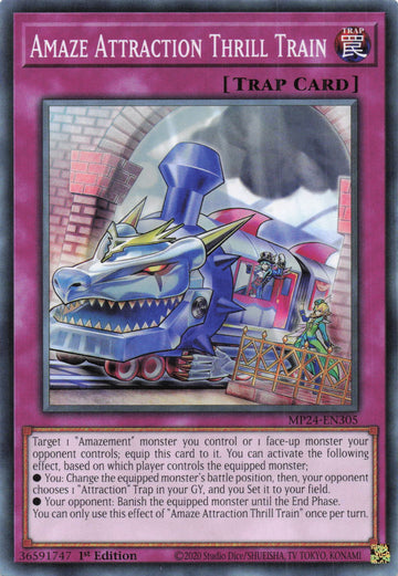 MP24-EN305 - Amaze Attraction Thrill Train - Common - 25th Anniversary Tin: Dueling Mirrors