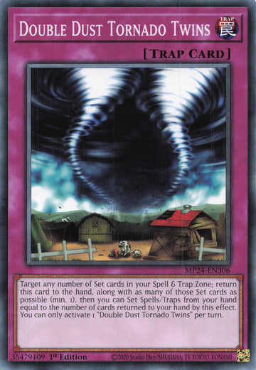 MP24-EN306 - Double Dust Tornado Twins - Common - 25th Anniversary Tin: Dueling Mirrors