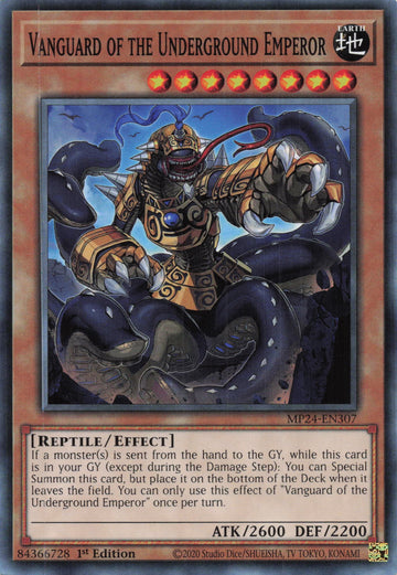 MP24-EN307 - Vanguard of the Underground Emperor - Common - 25th Anniversary Tin: Dueling Mirrors