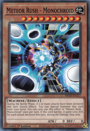 MP24-EN317 - Meteor Rush - Monochroid - Common - 25th Anniversary Tin: Dueling Mirrors