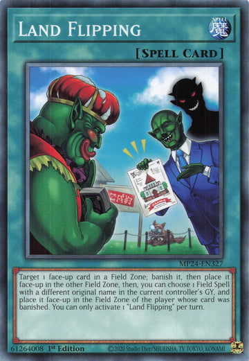 MP24-EN327 - Land Flipping - Common - 25th Anniversary Tin: Dueling Mirrors