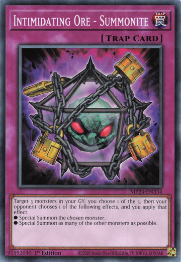 MP24-EN334 - Intimidating Ore - Summonite - Common - 25th Anniversary Tin: Dueling Mirrors