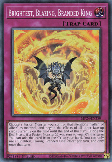 MP24-EN350 - Brightest, Blazing, Branded King - Common - 25th Anniversary Tin: Dueling Mirrors