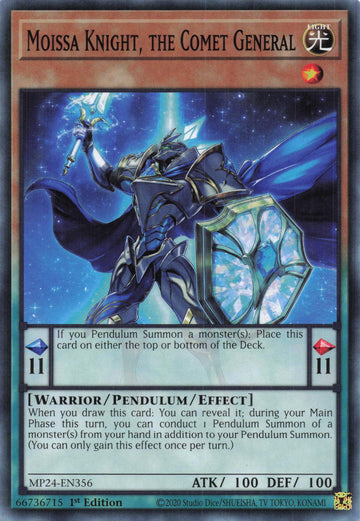 MP24-EN356 - Moissa Knight, the Comet General - Common - 25th Anniversary Tin: Dueling Mirrors