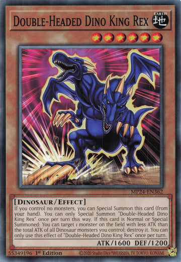 MP24-EN362 - Double-Headed Dino King Rex - Common - 25th Anniversary Tin: Dueling Mirrors
