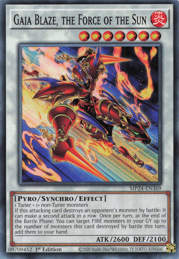 MP24-EN369 - Gaia Blaze, the Force of the Sun - Common - 25th Anniversary Tin: Dueling Mirrors
