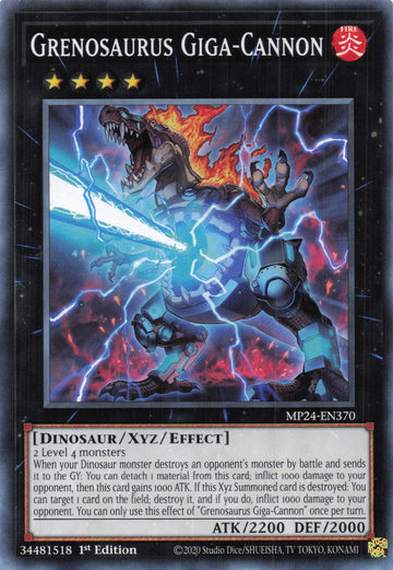 MP24-EN370 - Grenosaurus Giga-Cannon - Common - 25th Anniversary Tin: Dueling Mirrors