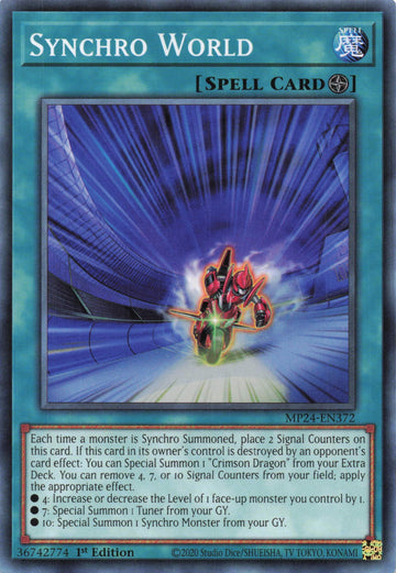 MP24-EN372 - Synchro World - Common - 25th Anniversary Tin: Dueling Mirrors