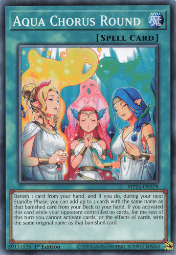 MP24-EN378 - Aqua Chorus Round - Common - 25th Anniversary Tin: Dueling Mirrors