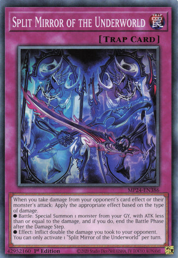 MP24-EN386 - Split Mirror of the Underworld - Common - 25th Anniversary Tin: Dueling Mirrors