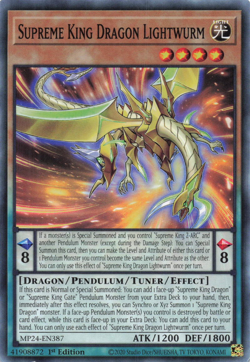 MP24-EN387 - Supreme King Dragon Lightwurm - Common - - MP24