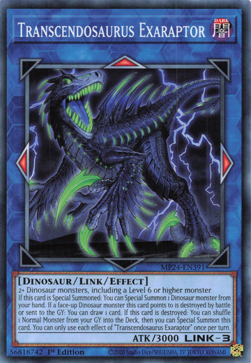 MP24-EN391 - Transcendosaurus Exaraptor - Common - 25th Anniversary Tin: Dueling Mirrors