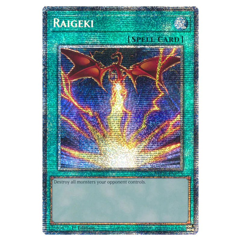 MP25-EN015 - Raigeki - Starlight Rare - 2025 Mega-Pack Tin