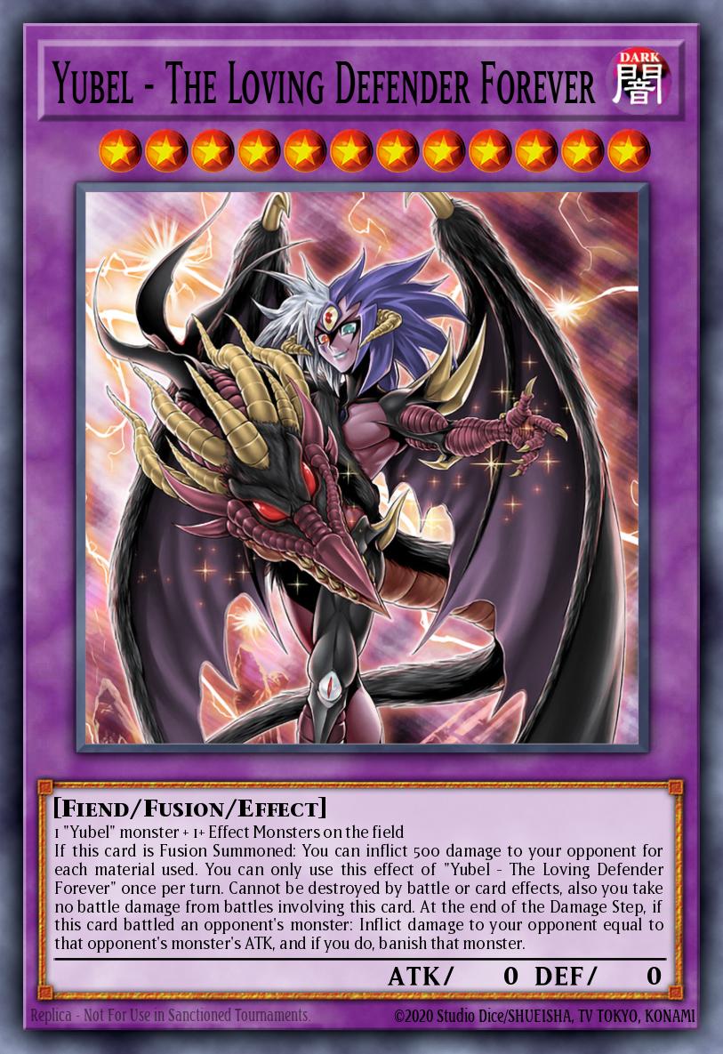 Yubel - The Loving Defender Forever Card