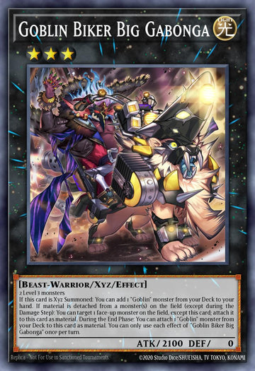 Goblin Biker Big Gabonga Card