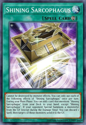Shining Sarcophagus Card