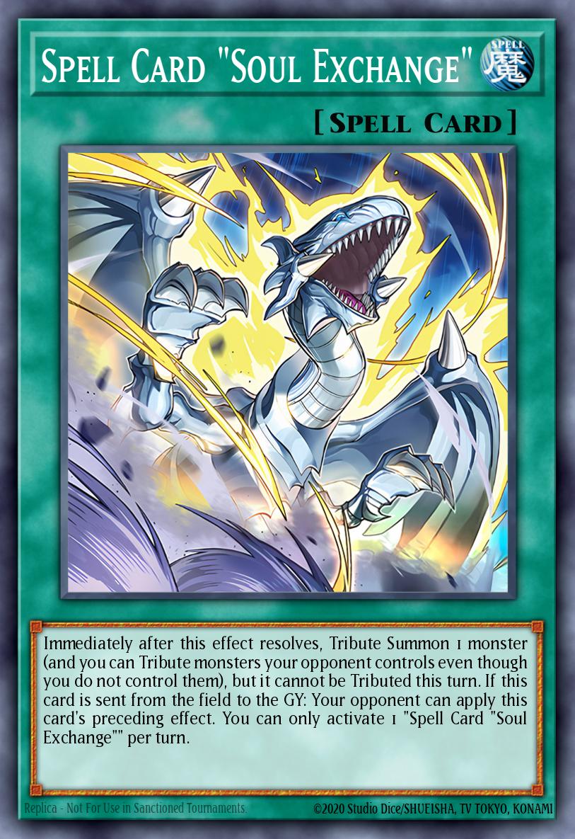 Spell Card "Soul Exchange" Card