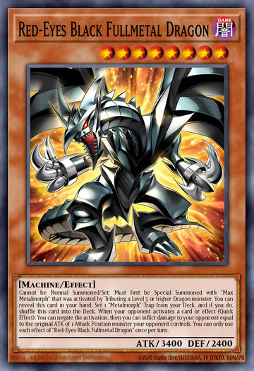 Red-Eyes Black Fullmetal Dragon Card
