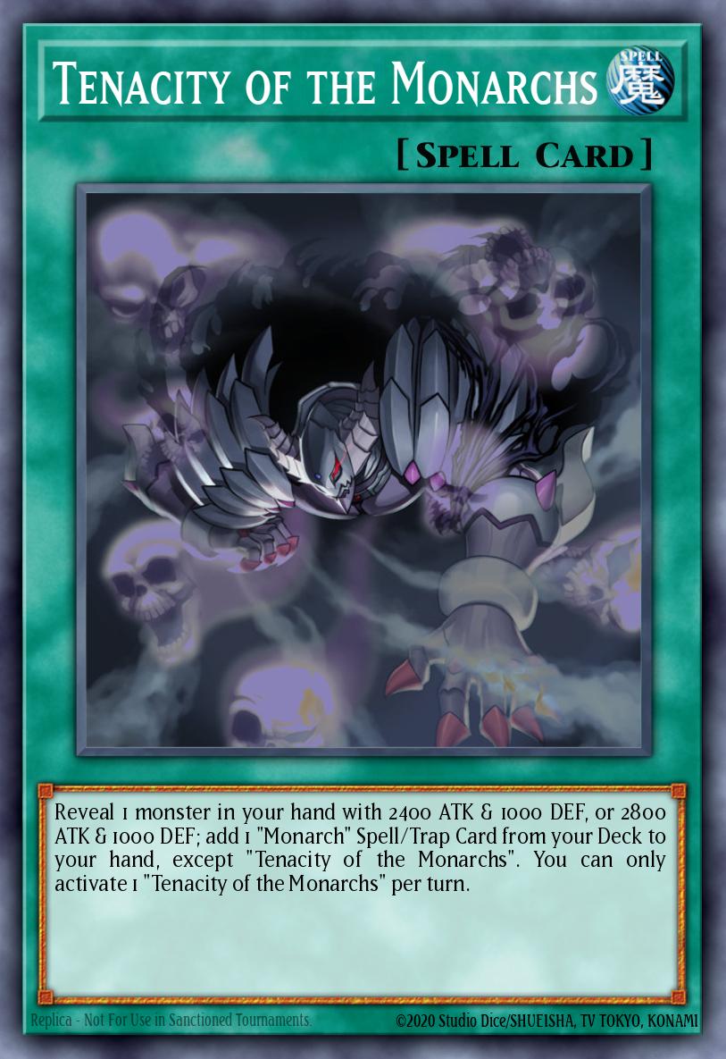 Tenacity of the Monarchs Card