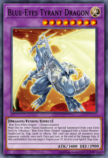Blue-Eyes Tyrant Dragon Card