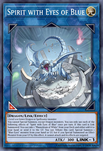 Spirit with Eyes of Blue Card