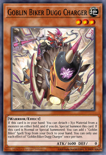 Goblin Biker Dugg Charger Card