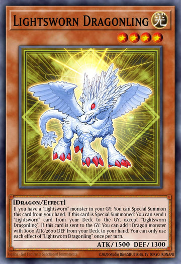 Lightsworn Dragonling Card