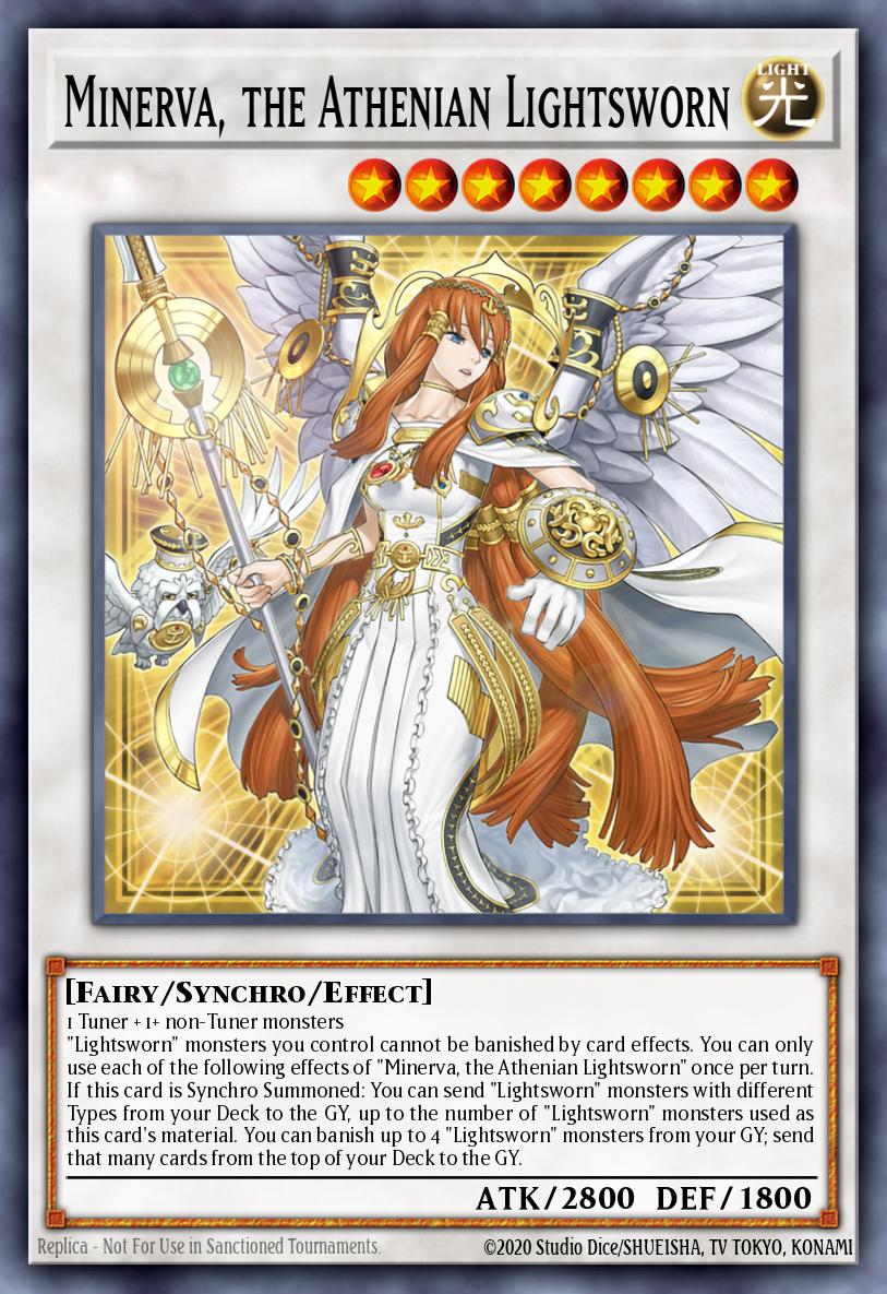 Minerva, the Athenian Lightsworn Card