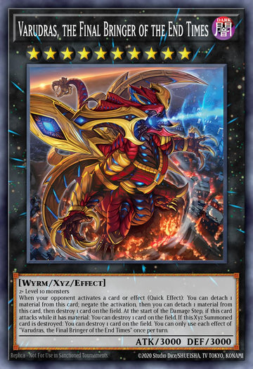 Varudras, the Final Bringer of the End Times Card