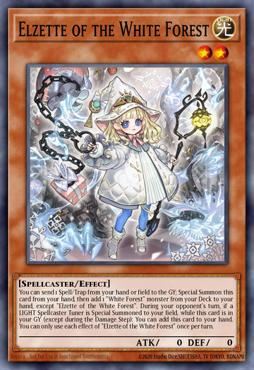 Elzette of the White Forest Card