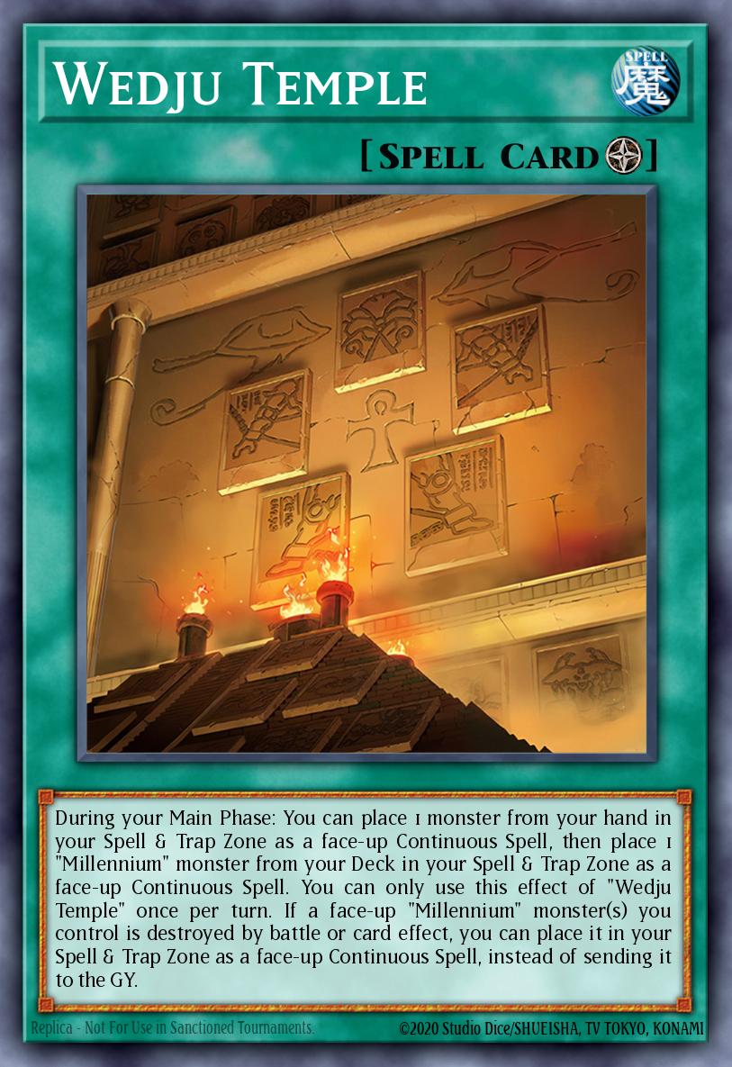 Wedju Temple Card