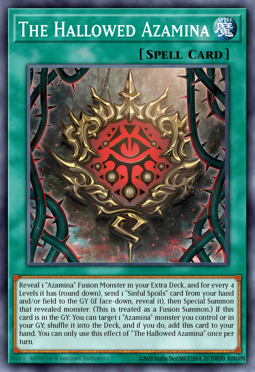 The Hallowed Azamina Card