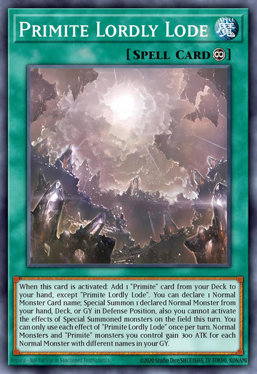 Primite Lordly Lode Card